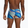 Boxeri de înot pentru bărbați TYR Durafast Elite Riptidal Square Leg teal/orange 2