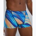 Boxeri de înot pentru bărbați TYR Durafast Elite Riptidal Square Leg teal/orange 5