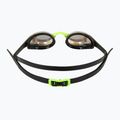 Ochelari de înot TYR Tracer-X Elite Racing Mirrored black/lime 4