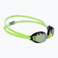 Ochelari de înot TYR Stealth-X Performance Mirrored electro lime