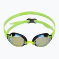 Ochelari de înot TYR Stealth-X Performance Mirrored electro lime 2
