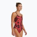Costum de baie întreg pentru femei TYR Durafast Elite Waveform Cutoutfit red 6