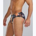 Slip de înot pentru bărbați Tyr Durafast Elite Validus orange/aqua/black 3