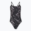 Costum de baie întreg pentru femei TYR Durafast Elite Waveform Cutoutfit titanium