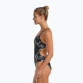 Costum de baie întreg pentru femei TYR Durafast Elite Waveform Cutoutfit titanium 7