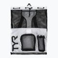Sac de înot TYR Big Mesh Mummy Bag 40 l white