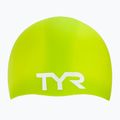 Cască de înot TYR Wrinkle Free Silicone limelight