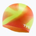 Cască de înot pentru copii TYR Tiedye Silicone Multicolor Jr lime/multi