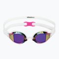 Ochelari de înot TYR Stealth-X Performance Mirrored pink/white 2