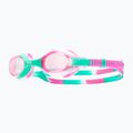 Ochelari de înot pentru copii TYR Swimple Tie Dye Non-Mirrored pink/mint