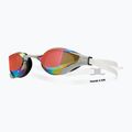 Ochelari de înot TYR Tracer-X RZR Mirrored white/grey