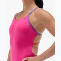 Costum de baie întreg pentru femei Tyr Multistrap Cutoutfit Durafast Elite pink/multi 6