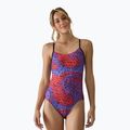 Costum de baie întreg pentru femei Tyr Cutoutfit Hodori orange/purple
