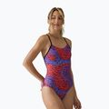 Costum de baie întreg pentru femei Tyr Cutoutfit Hodori orange/purple 3