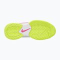 Încălțăminte de tenis pentru copii Nike Court Lite 2 Jr white/hot lime/grey fog/laser fuchsia 3