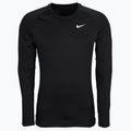 Tricou de antrenament pentru bărbați Nike Pro Warm LS negru CU6740-010