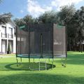 SONGMICS Trambulină 366 cm verde STR12GN 2