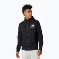 New Balance Essentials pentru bărbați New Balance Essentials Stacked Full Black Sweatshirt