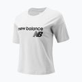 New Balance Classic Core Classic Core pentru femei, tricou alb stivuit
