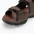 Sandale pentru bărbați SKECHERS Tresmen Hirano chocolate 7