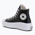 Teniși pentru femei Converse Chuck Taylor All Star Move Platform Leather black 3