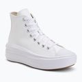 Teniși pentru femei Converse Chuck Taylor All Star Move Platform Leather white