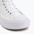 Teniși pentru femei Converse Chuck Taylor All Star Move Platform Leather white 7