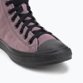 Adidași Converse Chuck Taylor All Star Hi Suede Faux Fur gray/purple 7