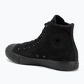 Încălțăminte Converse Chuck Taylor All Star Hi din piele întoarsă, blană sintetică black 3
