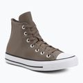 Încălțăminte Converse Chuck Taylor All Star Faux Leather Hi classic taupe/dark matter