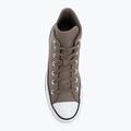 Încălțăminte Converse Chuck Taylor All Star Faux Leather Hi classic taupe/dark matter 5