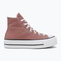 Teniși pentru femei Converse Chuck Taylor All Star Lift Hi light saddle/natural ivory 2