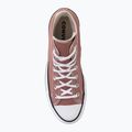 Teniși pentru femei Converse Chuck Taylor All Star Lift Hi light saddle/natural ivory 5