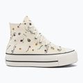 Teniși pentru femei Converse Chuck Taylor All Star Lift Hi erget/vintage white/black 2