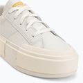 Teniși pentru femei Converse Chuck Taylor All Star Cruise Leather vintage white/yellow 7