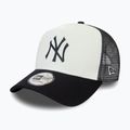 Șapcă cu cozoroc New Era Team Block Trucker NYY negru/alb 2