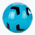 Minge de fotbal Nike Pitch Training light blue fury/black/white mărime 4 2