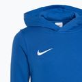Bluză pentru copii Nike Park 20 Hoodie royal blue/white 3