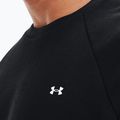 Tricou de antrenament pentru bărbați Under Armour Rival Fleece Crew negru 1357096 3