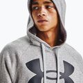 Hanorac cu glugă pentru bărbați Under Armour Rival Fleece Big Logo Hd gri 1357093 4