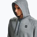 Bluză pentru bărbați Under Armour Rival Hoodie pitch gray light heather/onyx white 7