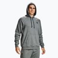 Bluză pentru bărbați Under Armour Rival Hoodie pitch gray light heather/onyx white