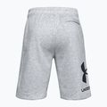 Pantaloni scurți de antrenament Under Armour Rival Fleece gri pentru bărbați 1357118 4