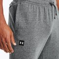 Pantaloni de antrenament pentru bărbați Under Armour Rival Fleece Joggers gri 1357128 4