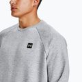 Bluză pentru bărbați Under Armour Rival Fleece Crew mod gray light heather/black 4