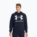 Hanorac cu glugă pentru bărbați Under Armour Rival Fleece Big Logo Hd albastru marin 1357093