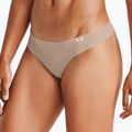 Under Armour Ps Thong chiloți pentru femei 3 bucăți negru/bej/grafit 2