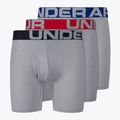 Boxeri pentru bărbați Under Armour Charged Cotton 6 în pachet de 3 UAR-1363617011