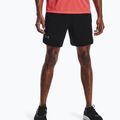 Under Armour Launch Sw 7 pantaloni scurți de alergare pentru bărbați negru 1361493-001