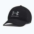 Șapcă de baseball pentru bărbați Under Armour Isochill Armourvent Adj negru/grăsime de teren 5